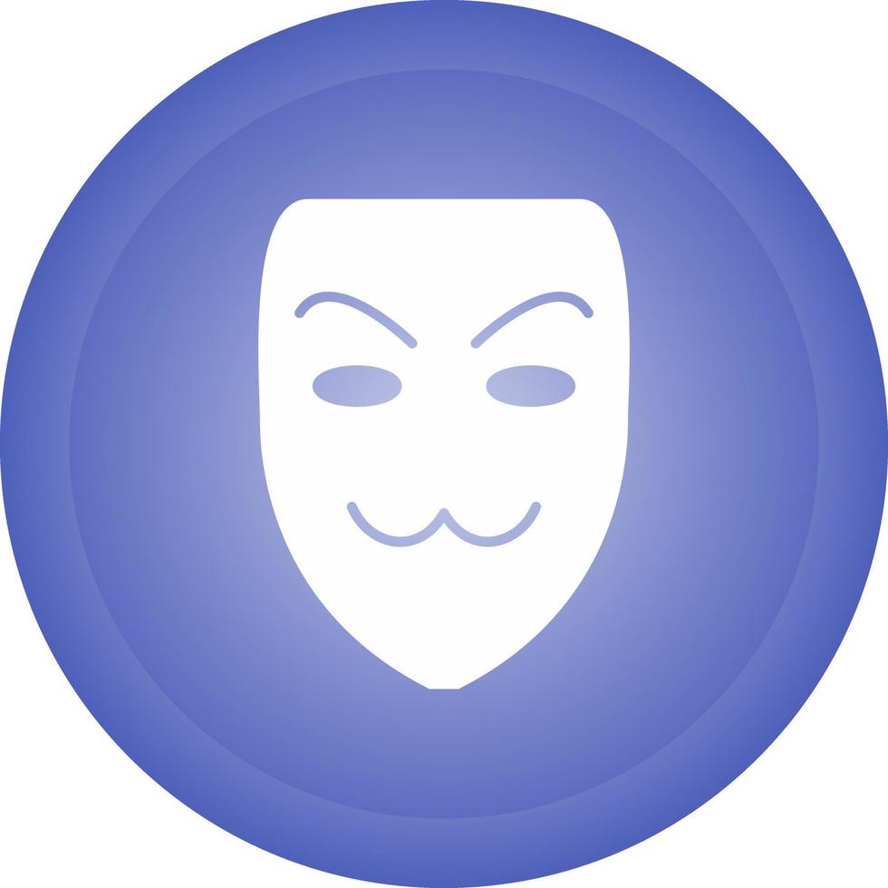 Hacker-Maskenvektor-Symbol vektor