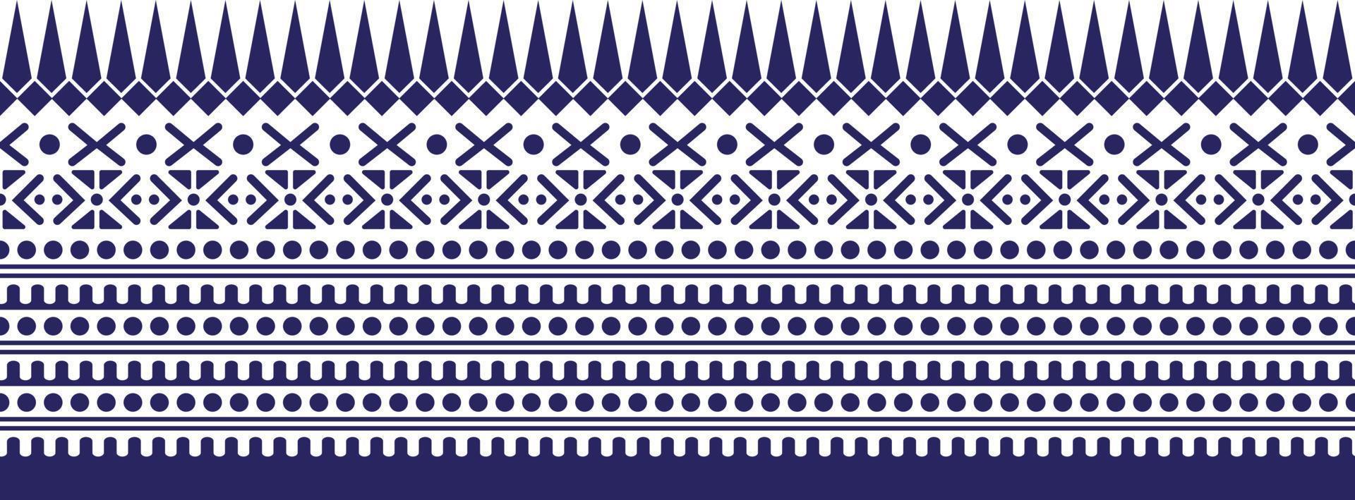 aztec etnisk mönster traditionell. geometrisk orientalisk sömlös mönster. gräns dekoration. design för bakgrund, tapet, vektor illustration, textil, batik, matta, tyg, Kläder, broderi.