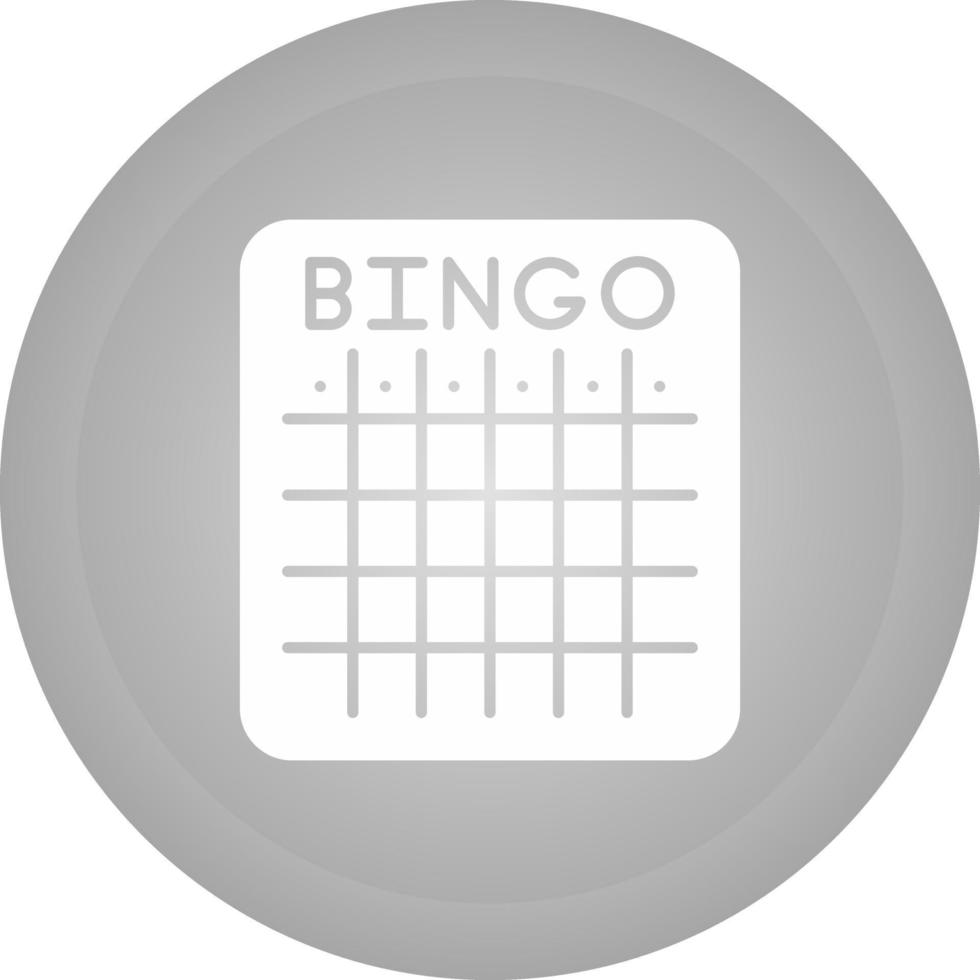 bingo vektor ikon