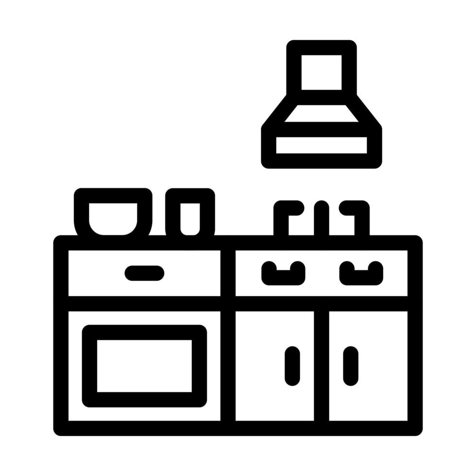 Küche-Icon-Design vektor