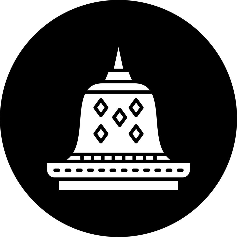 Borobudur Vektor Symbol Stil