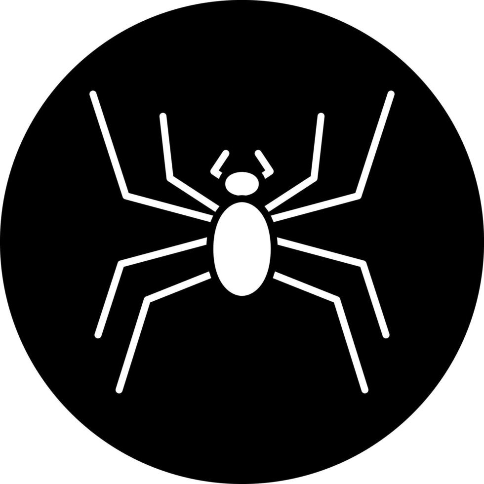 Spinne Vektor Symbol Stil