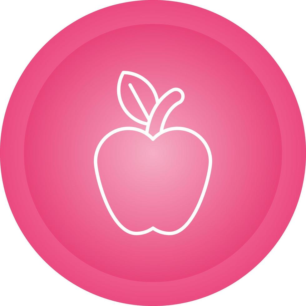 Apple-Vektor-Symbol vektor