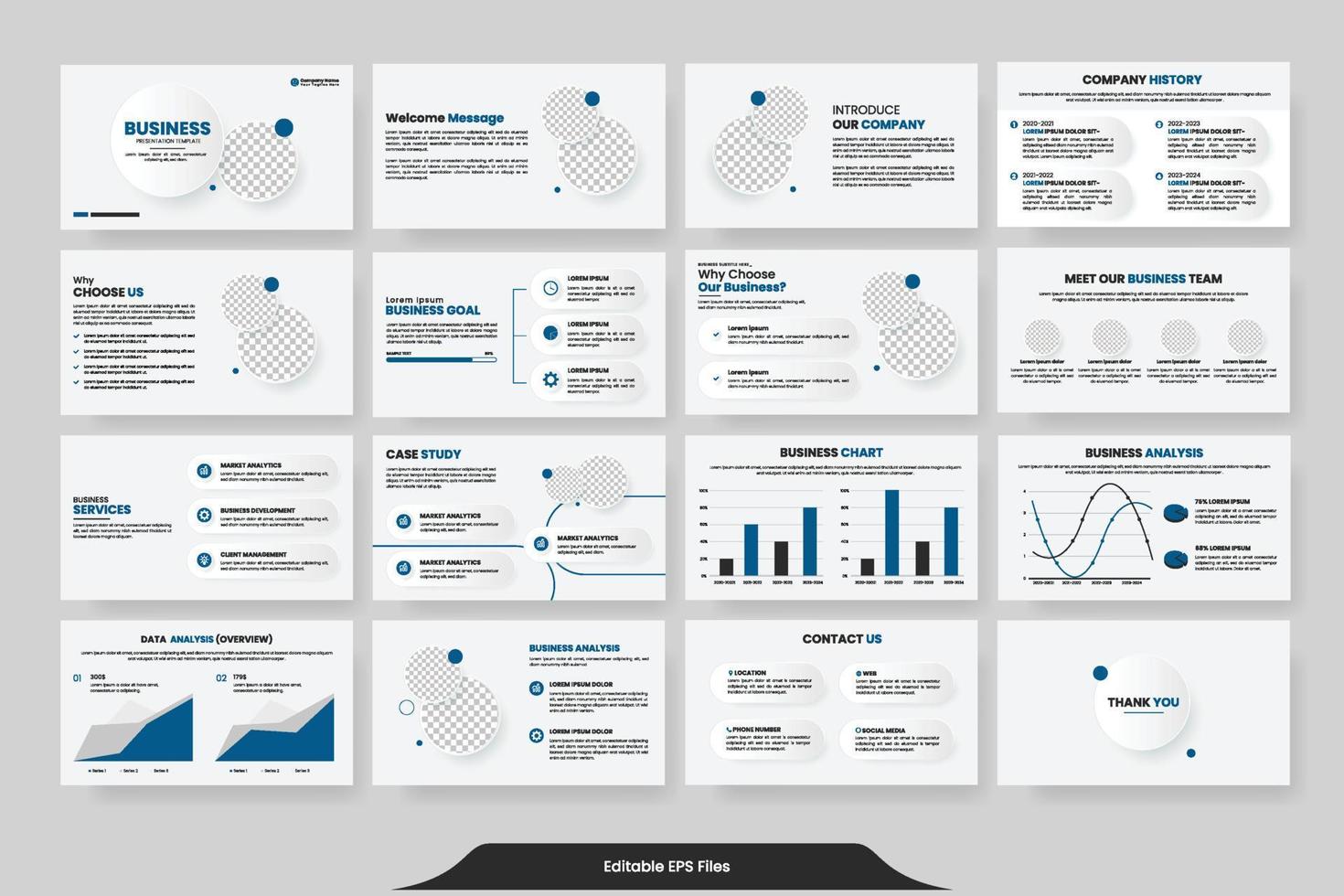 Vektor Geschäft Power Point Präsentation Folien Vorlage Grün Farbe Design minimalistisch Geschäft Layout Vorlage Design