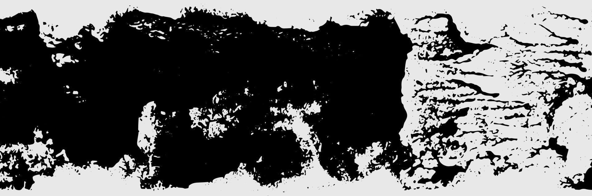 schwarz und Weiß Hintergrund Grunge Bürste Schläge. texturiert Hintergrund geeignet zum Banner, Geschichten, Sozial Medien Beiträge, Muster, usw. vektor