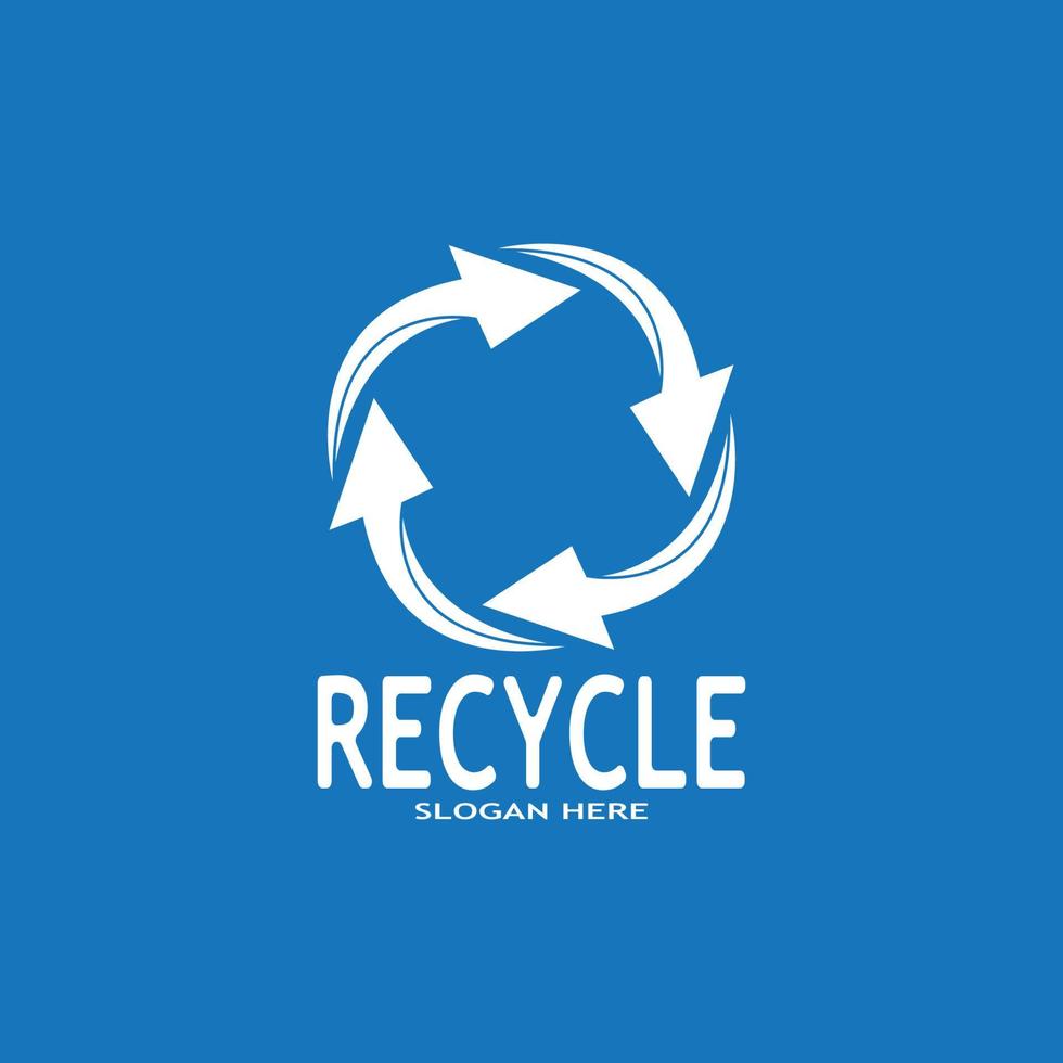 recyceln Symbol - - Recycling Symbol Wiederverwendung Vektor Grafik Logo