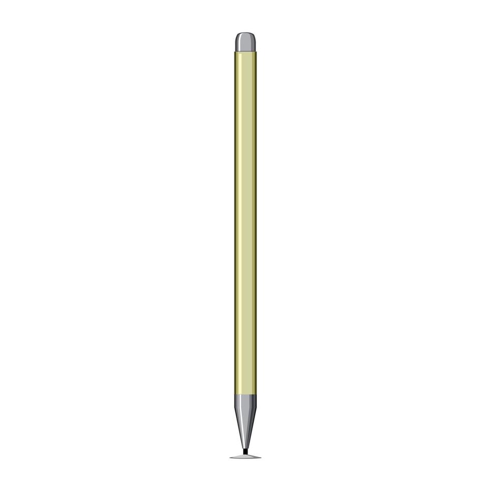 Digital Stift Stift Karikatur Vektor Illustration