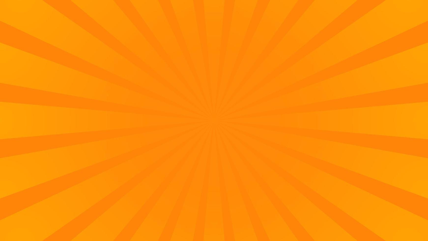 orange Sol brista vektor bakgrund