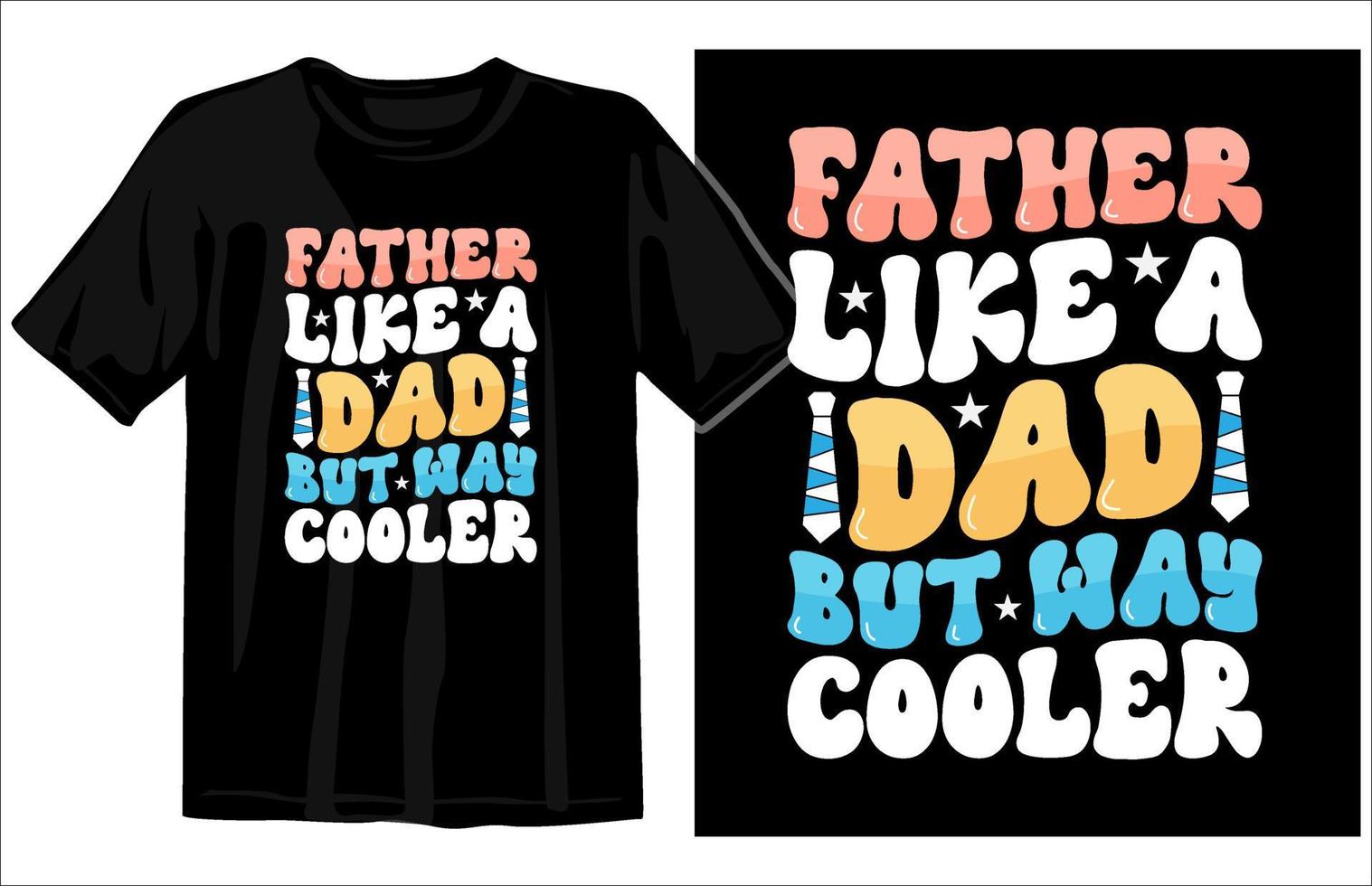 fäder dag t skjorta design, pappa tshirt vektor, pappa t skjorta design, pappa grafisk tshirt design, pappa svg design, färgrik fäder dag text t skjorta vektor