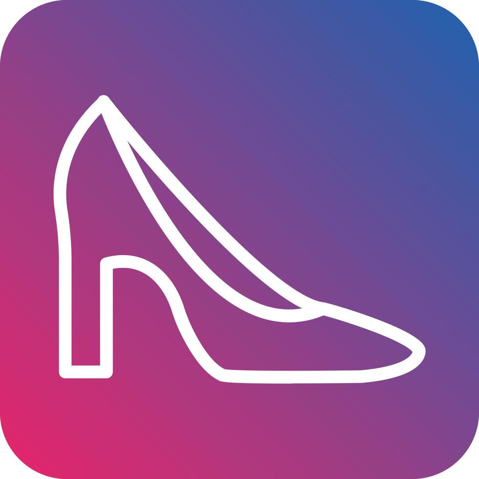 High Heels-Vektor-Icon-Design vektor