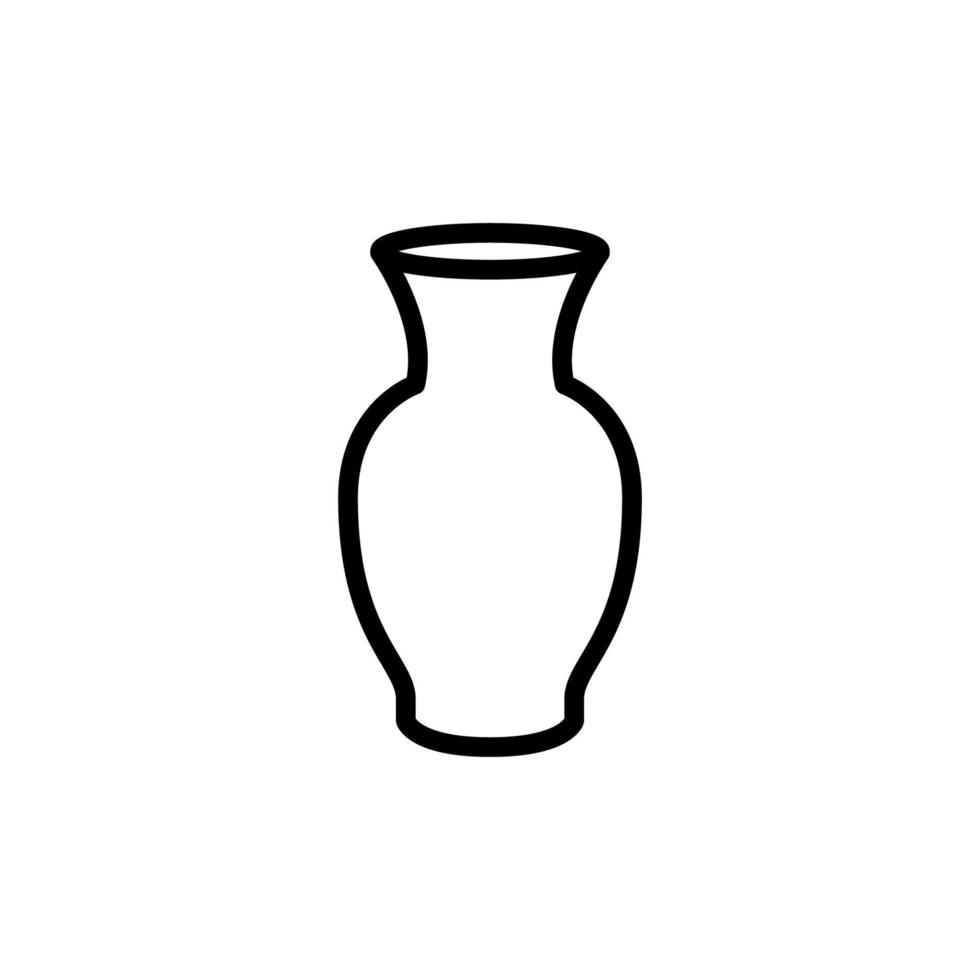 Vase Symbol Design Vektor