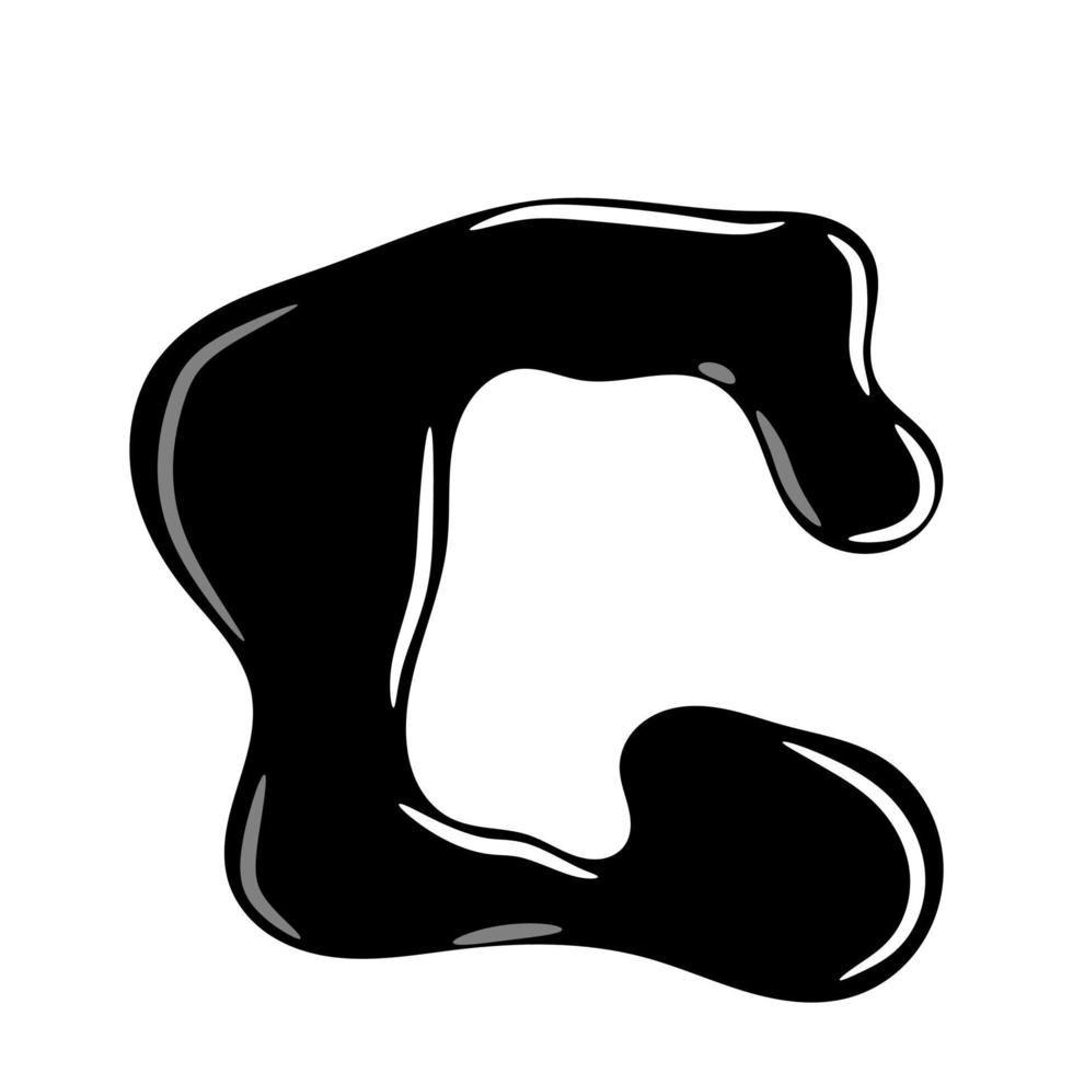 Alphabet Brief Design, einzigartig Brief vektor