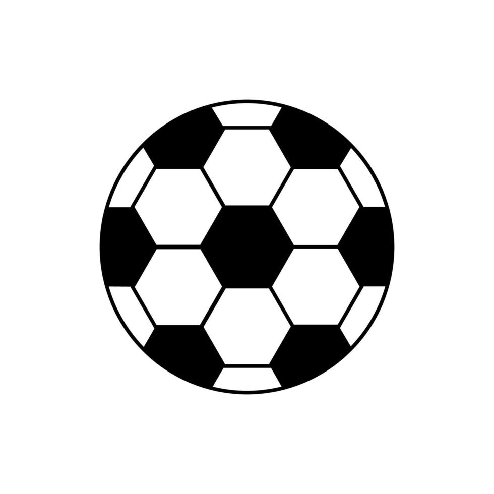 Fußball Ball Symbol Design Vektor