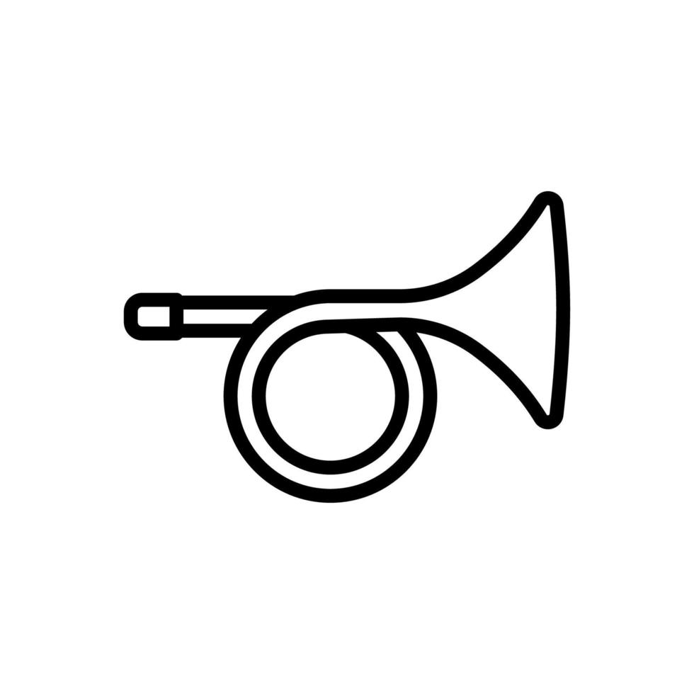Trompete Symbol Design Vektor Vorlage