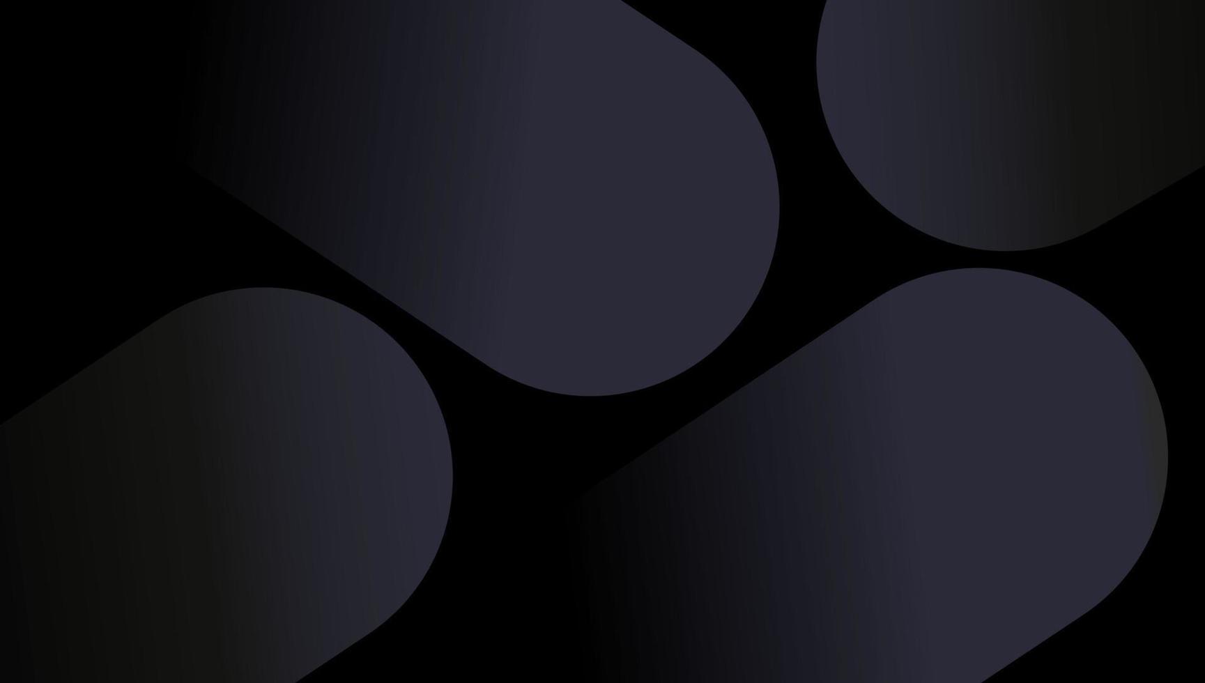 minimalistisch Panorama- schwarz abstrakt Hintergrund mit dunkel Gradient geometrisch Elemente. modern Prämie Grafik Design Element. Luxus futuristisch Hintergrund vektor