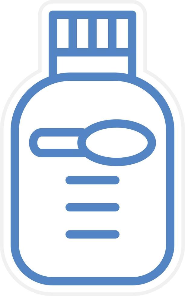 Sirup Vektor Symbol Stil