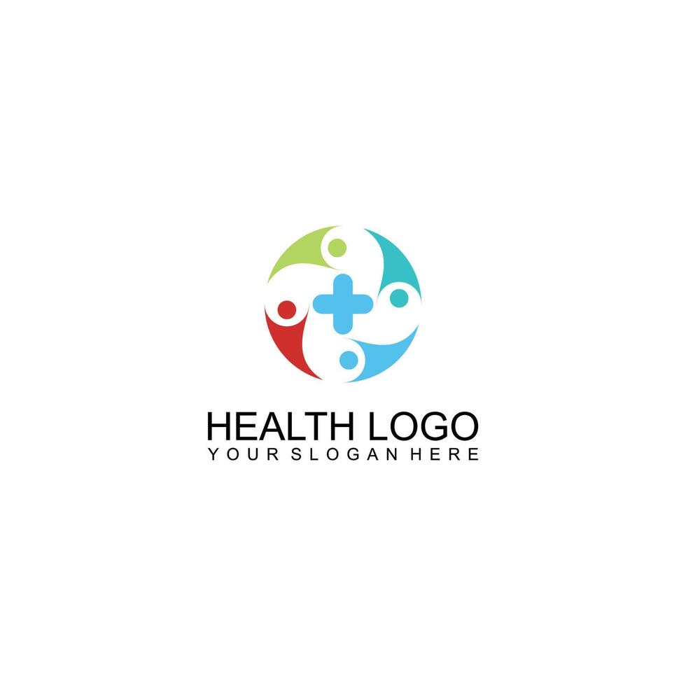 gesund Symbol Vektor Illustration Design Vorlage