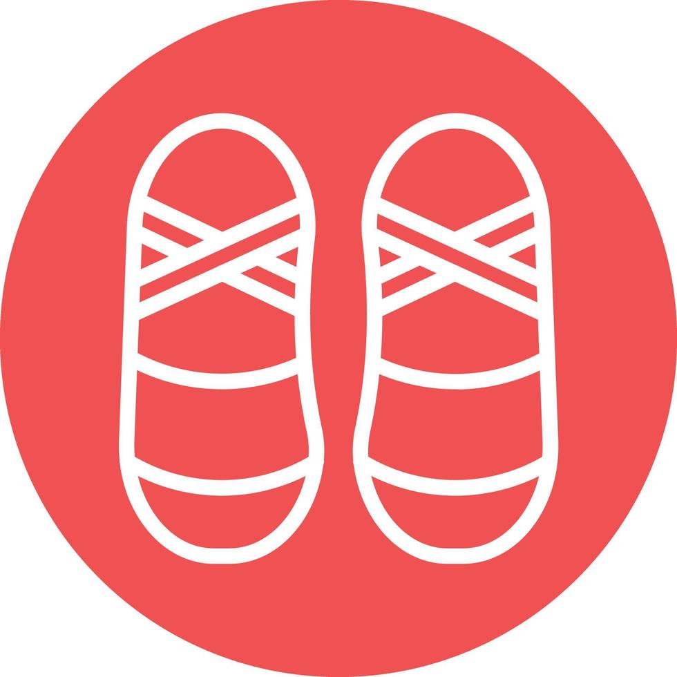 Ballett Schuhe Vektor Symbol Design