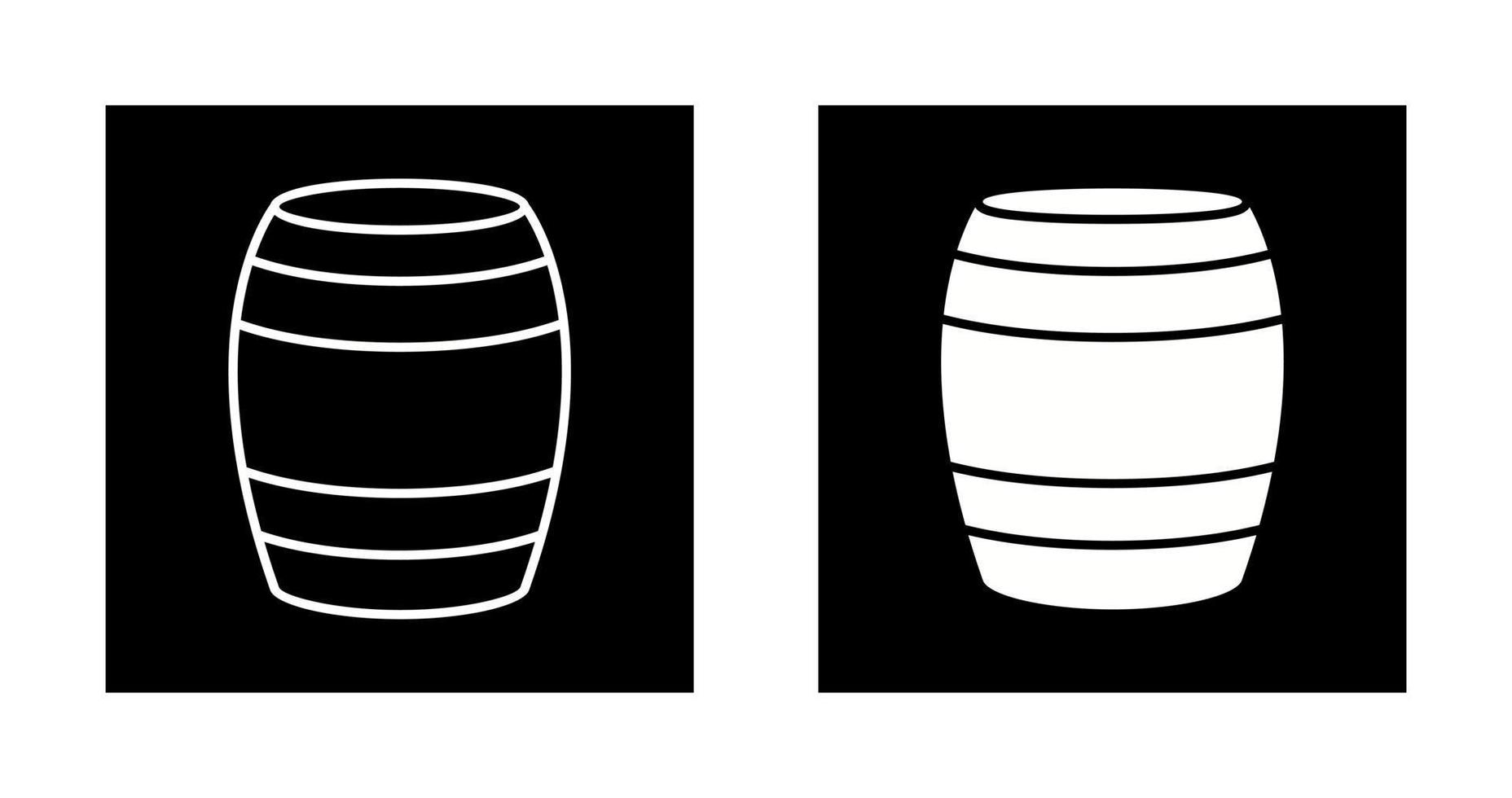 Barrel-Vektor-Symbol vektor