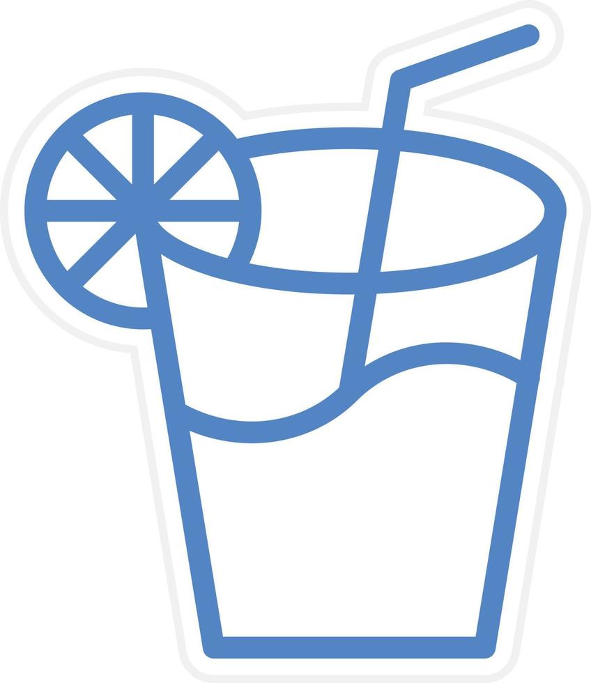 Limonade Vektor Symbol Stil