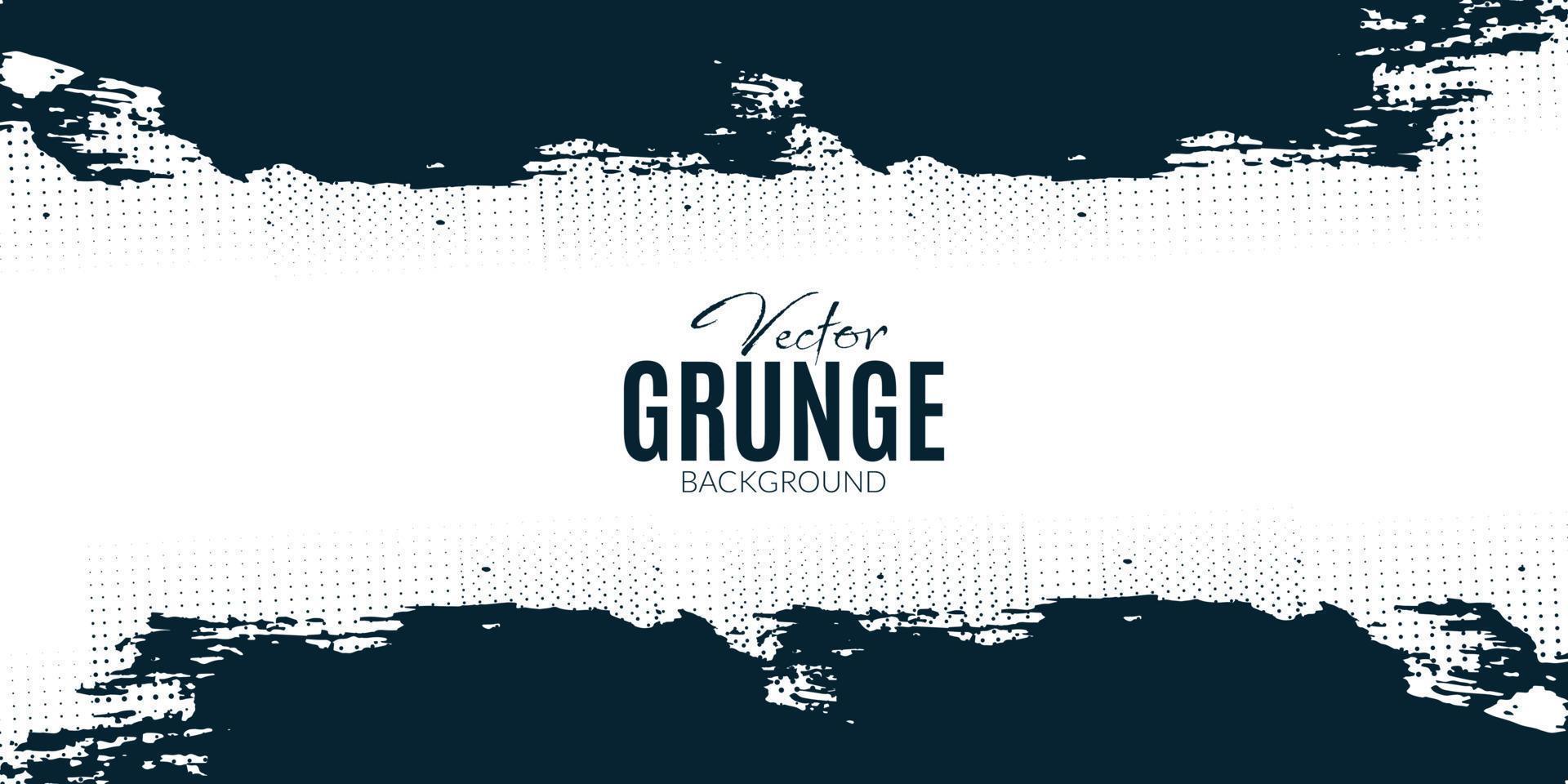 Vektor abstrakt Grunge Textur von Bürste Schlaganfall Hintergrund Design