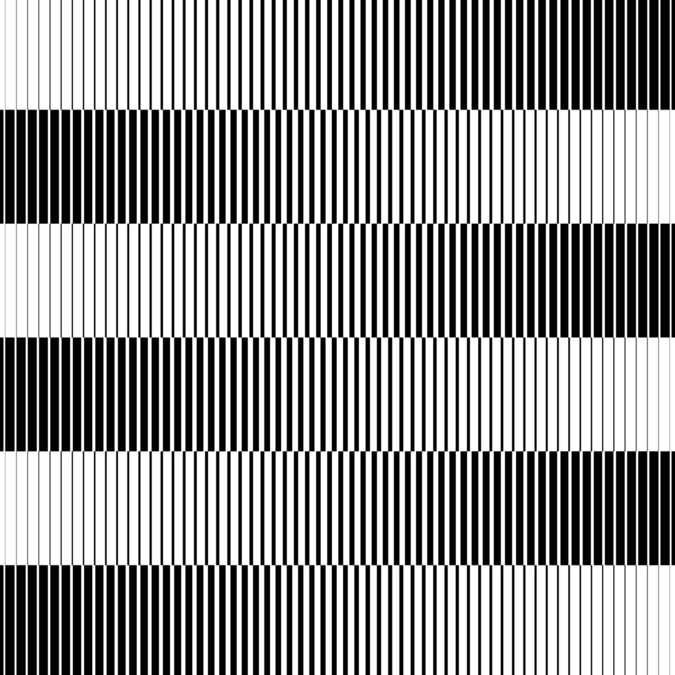 abstrakt nahtlos horizontal opart stilvoll diagonal Linien Muster Design. vektor