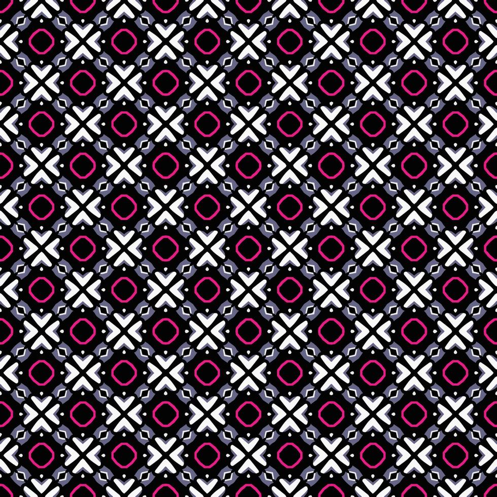 mehrfarbige nahtlose Mustertextur und Vorlage. mehrfarbig. buntes dekoratives grafikdesign. farbige Mosaikornamente. Vektor-Illustration. vektor