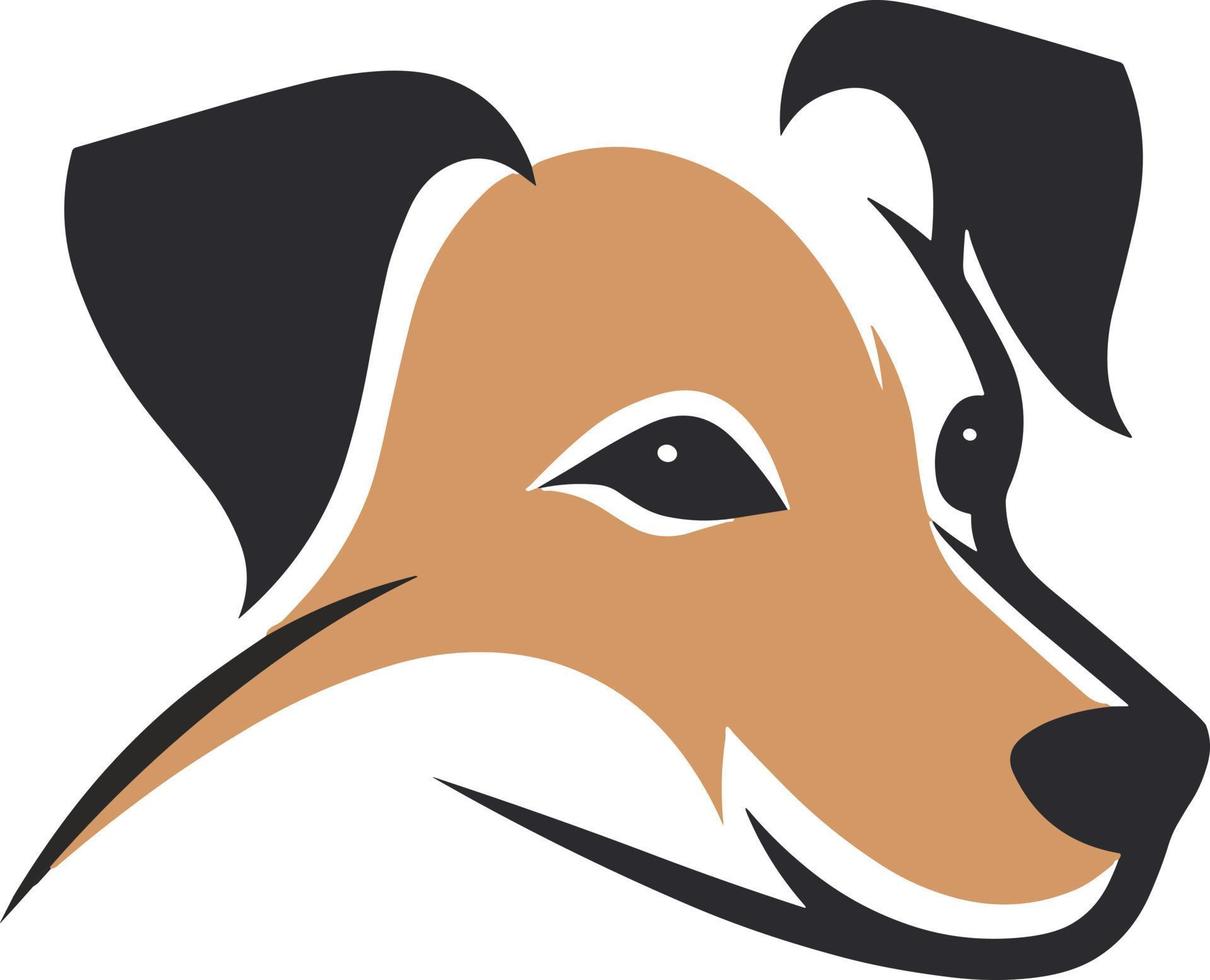Hund Vektor Symbol. perfekt Hund Vektor Aufkleber. Hund Geschäft skalierbar Logo.
