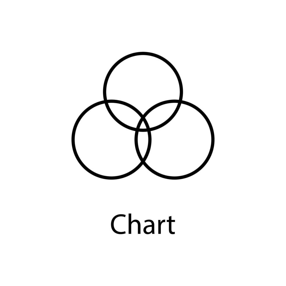 Blase Diagramm Vektor Symbol