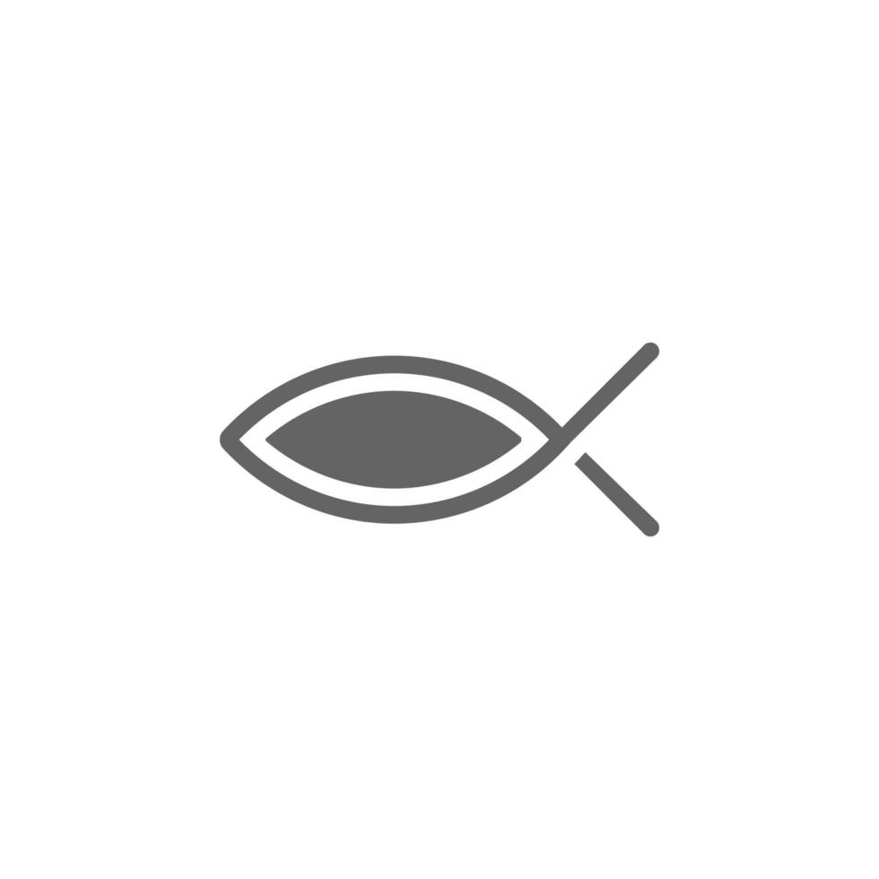 ichthys vektor ikon