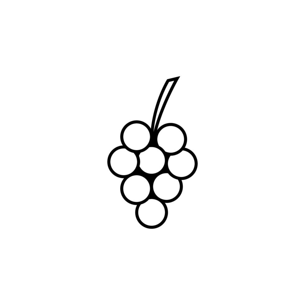 Traube, Obst Vektor Symbol