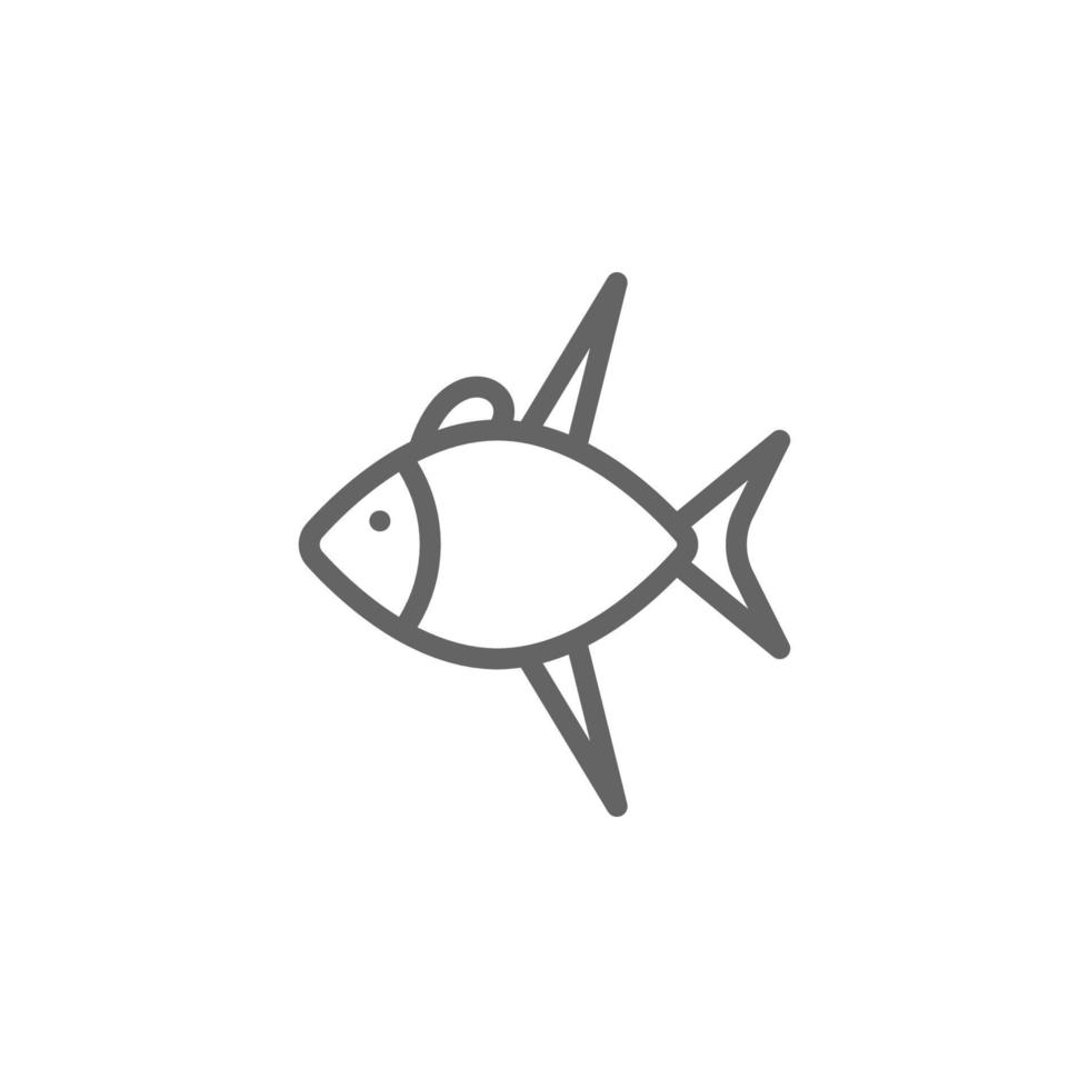 tonfisk vektor ikon