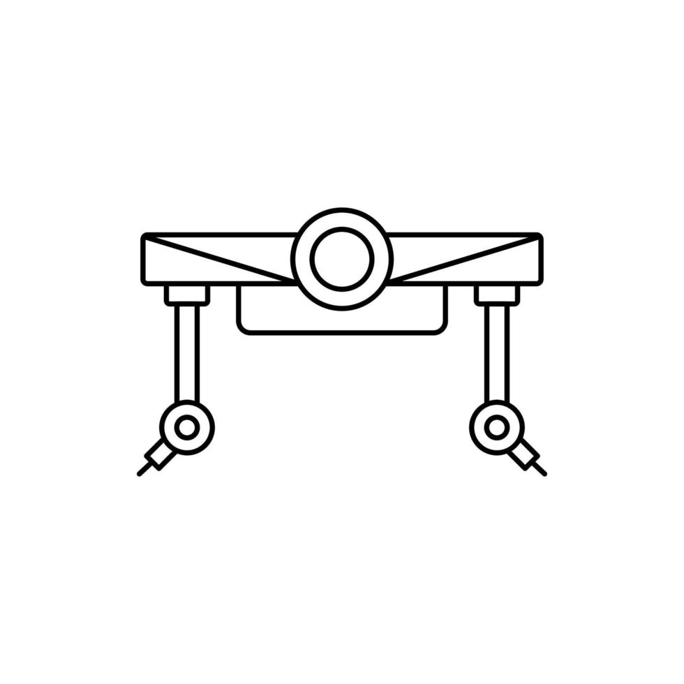 Roboter Technologie Maschine Vektor Symbol