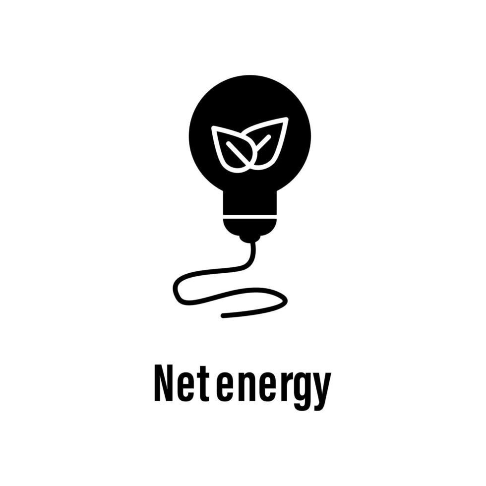 Netz Energie Vektor Symbol