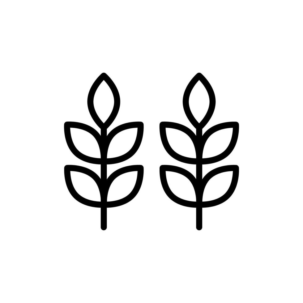 Weizen, Ohr Vektor Symbol