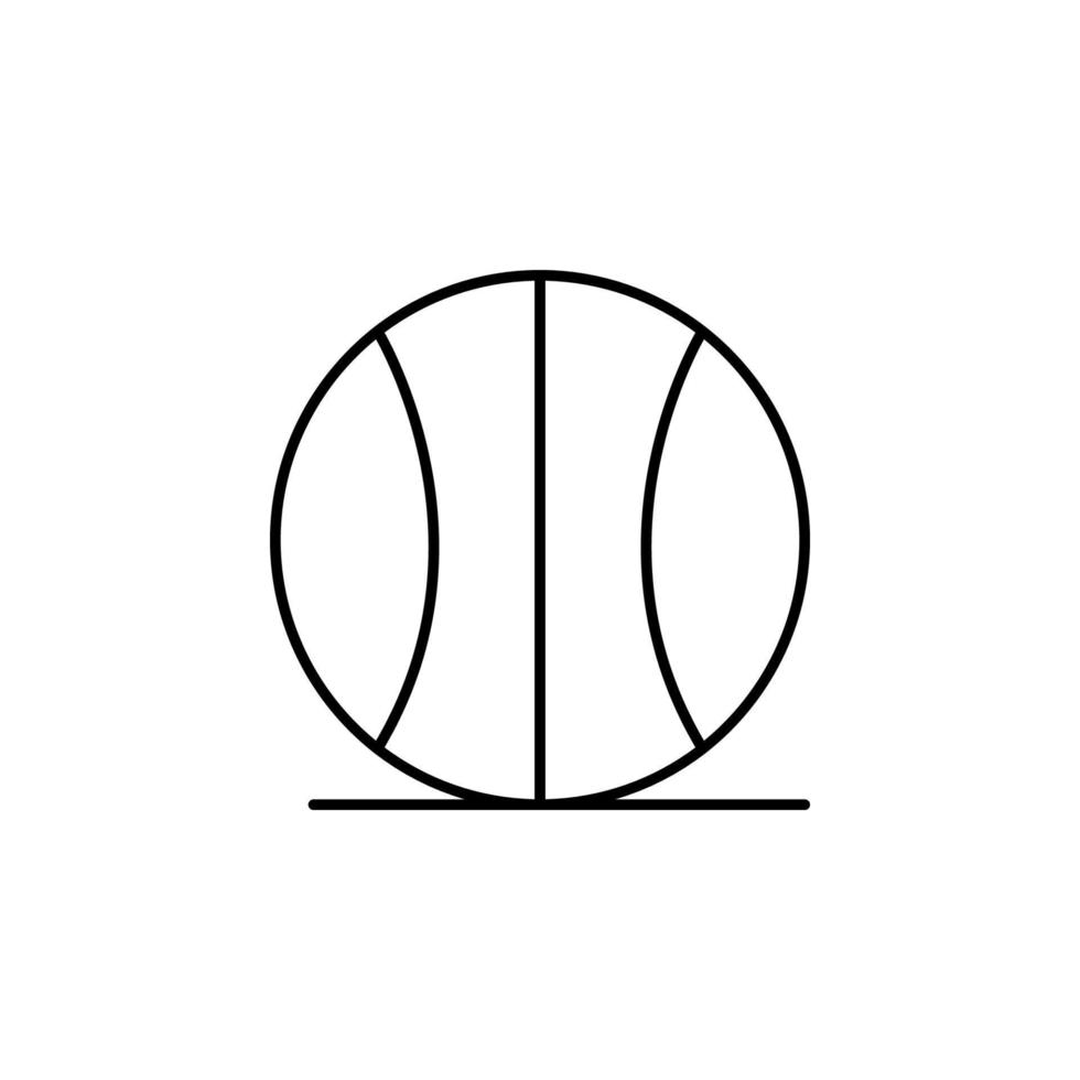 Basketball-Vektor-Symbol vektor