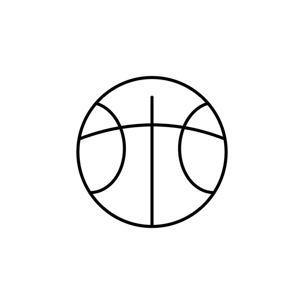 Basketball, Sport Vektor Symbol