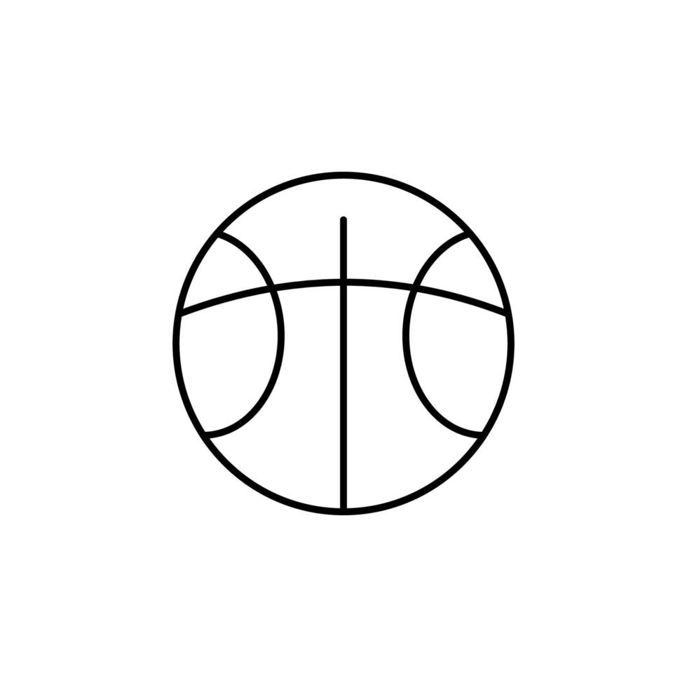 basketboll, sport vektor ikon