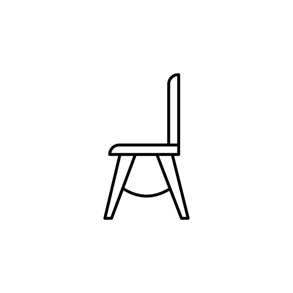 stol vektor ikon