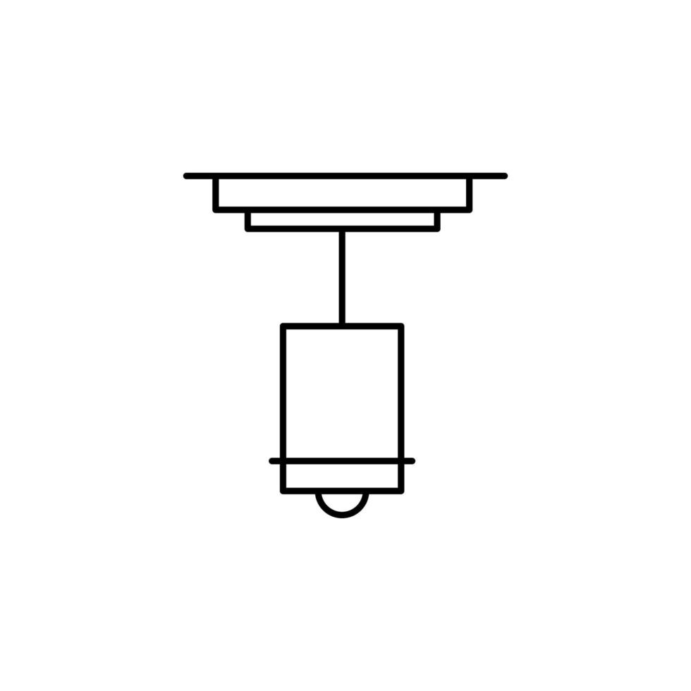 Kronleuchter-Vektor-Symbol vektor