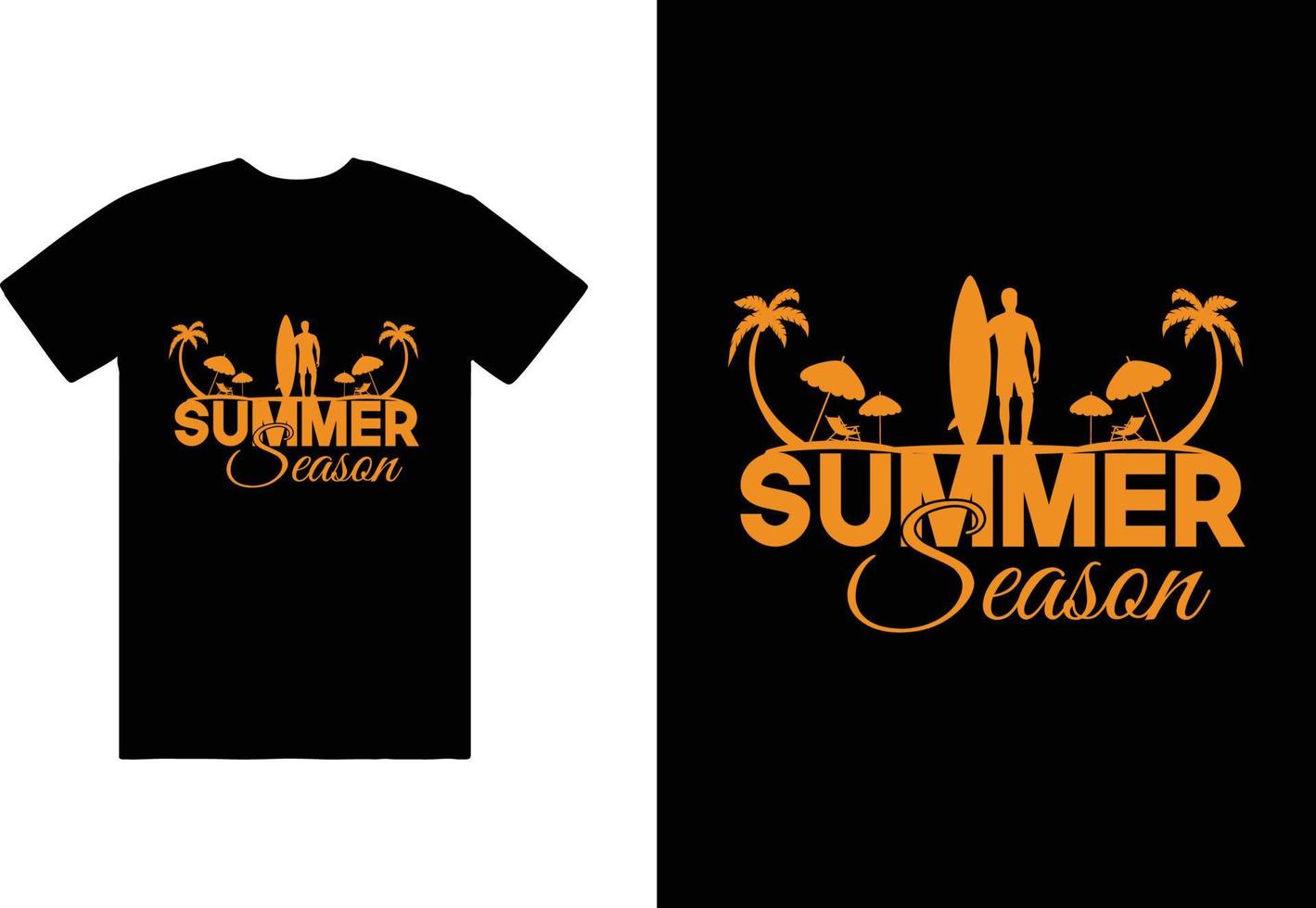 Sommer- T-Shirt Design, Benutzerdefiniert T-Shirt Design vektor