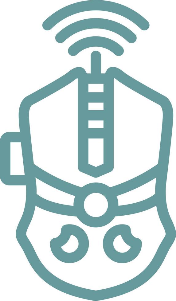 kabellos Maus Vektor Symbol Design