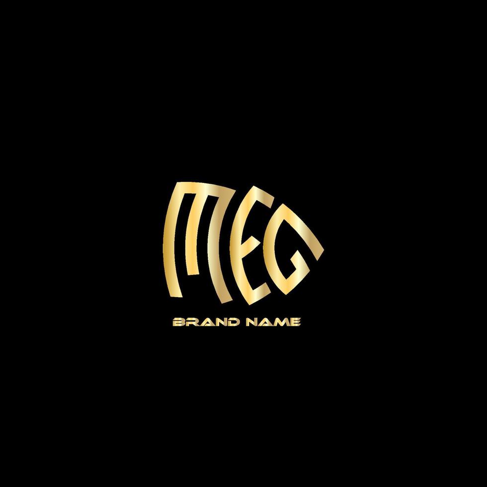 en svart och guld logotyp med de ord Jag g på den vektor