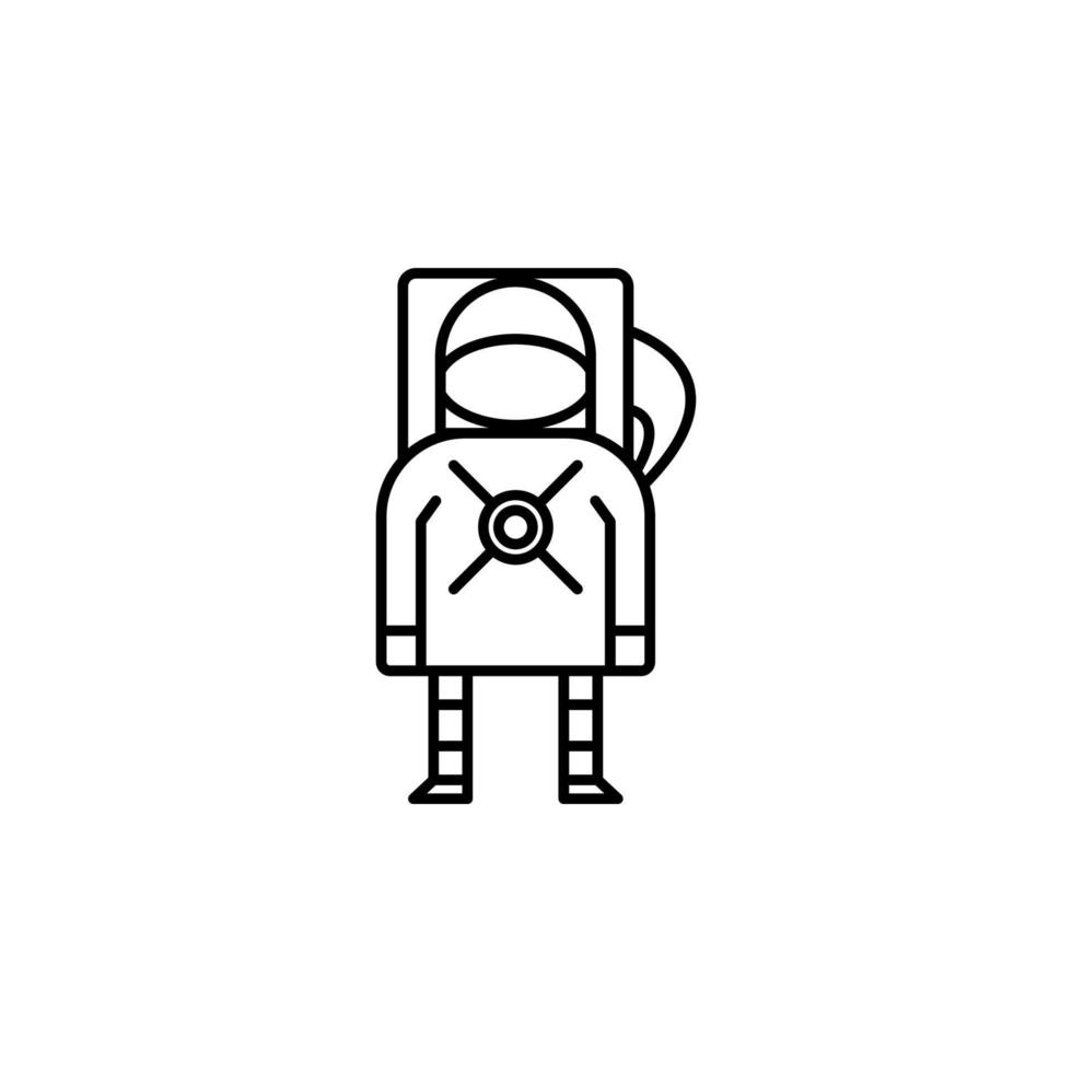 Kosmonaut Vektor Symbol