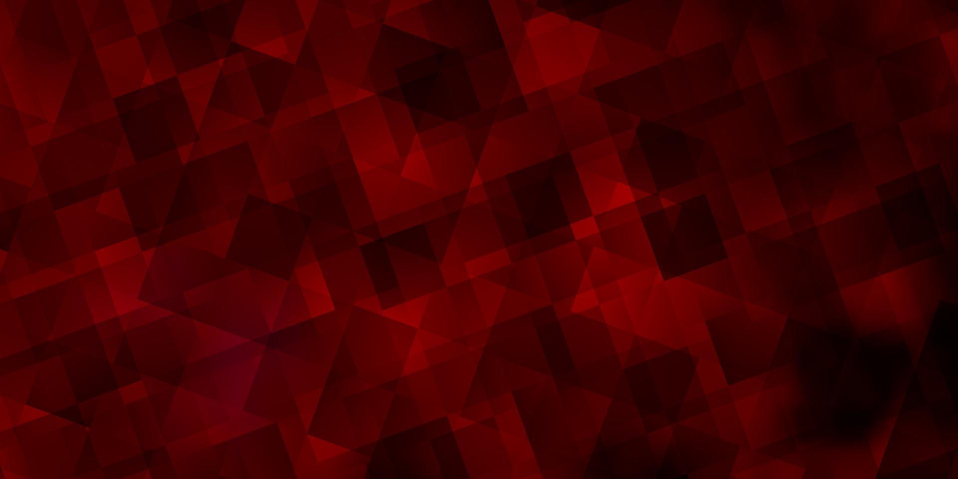 hellrosa, roter Vektorhintergrund mit polygonalem Stil. vektor