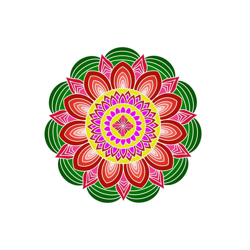 Mandala abstrakt bunt Hintergrund .Mandala, Vektor mandala, Blumen- mandala, Blume mandala, orientalisch mandala, Färbung Mandala. orientalisch Muster, Vektor Illustration. Islam, Arabisch, indisch,