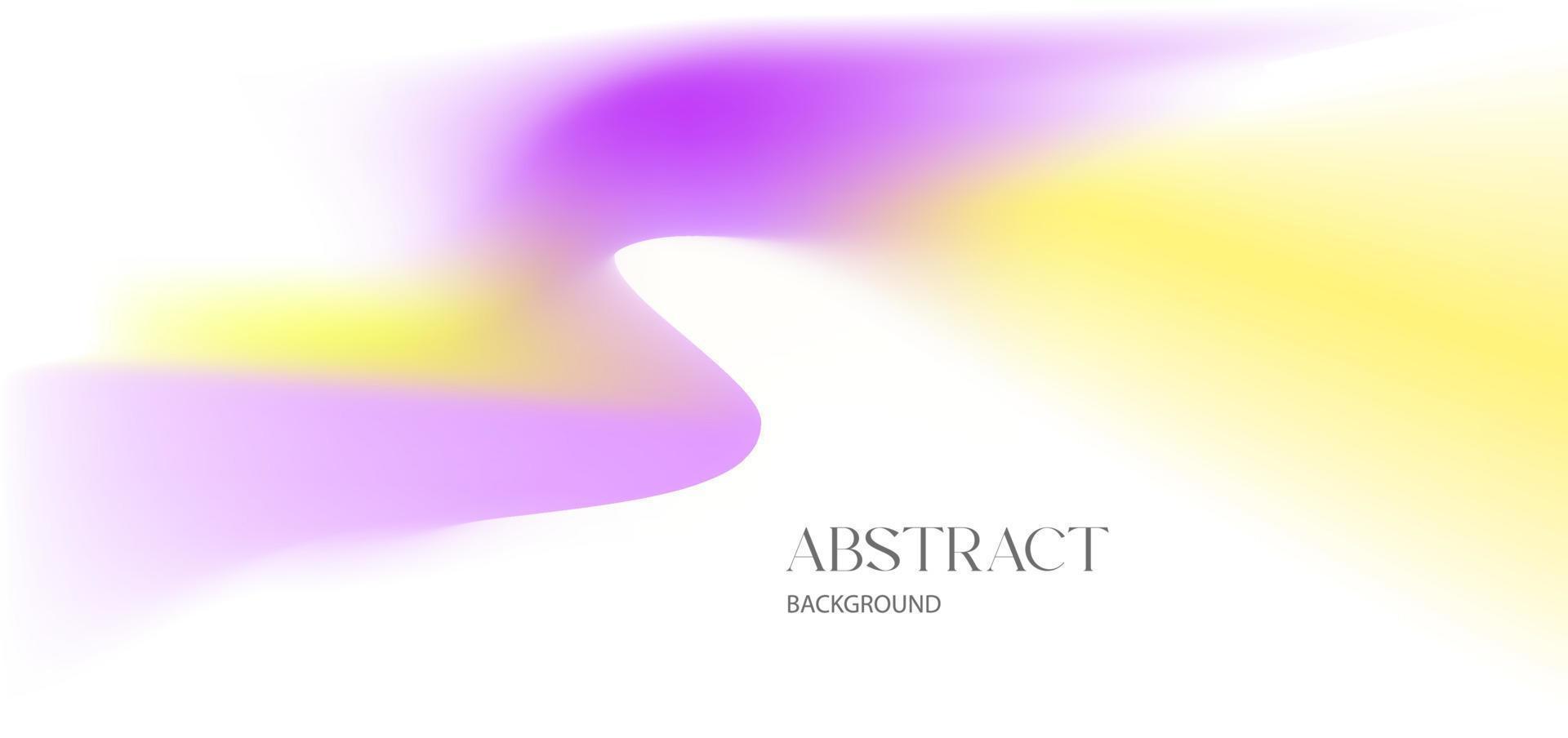 abstrakt Hintergrund Design Vorlage Licht Rosa Gelb Gradient Farbe auf Weiß vektor