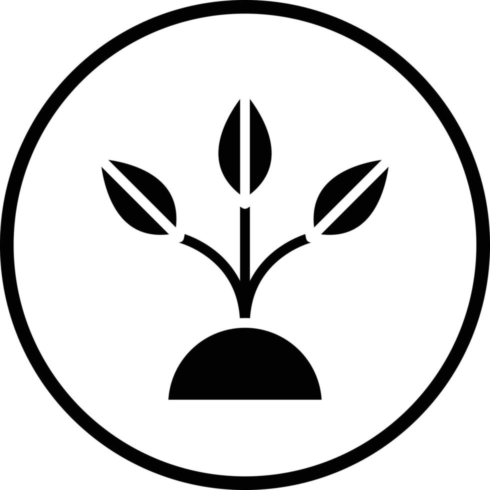 Plantage Vektor Symbol Design