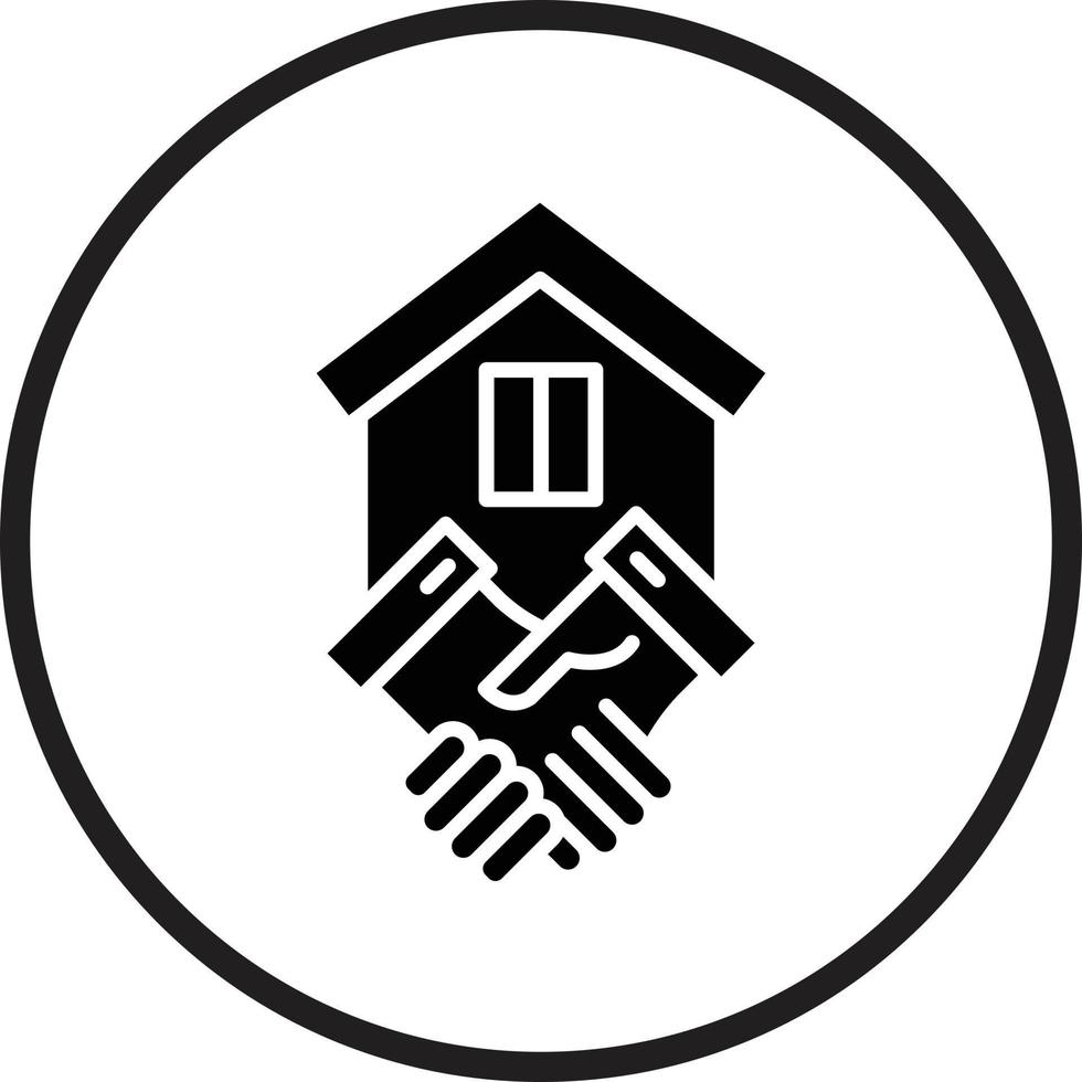 Haus Deal Vektor Symbol Design