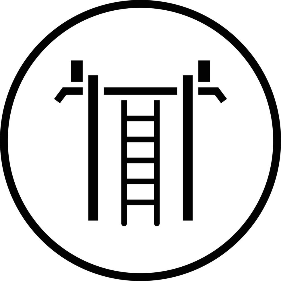 Fitnessstudio Hand Bar Vektor Symbol Design